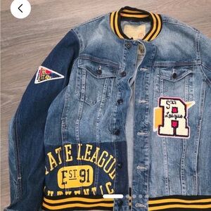 Smoke Rise Denim Company Varsity Jacket     SOLD OUT ONLINE! $268 Retail